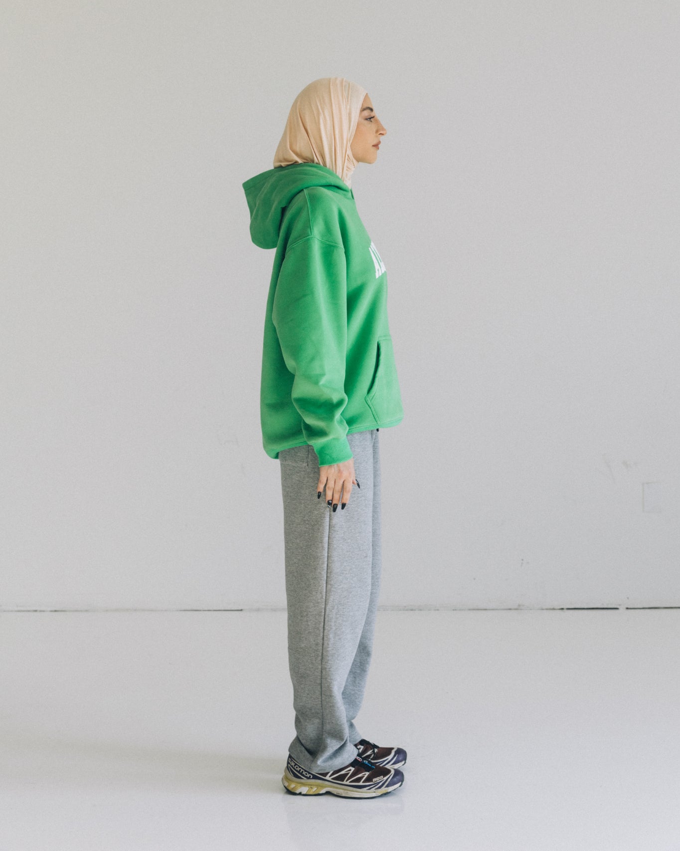 Alhamdulillah Hoodie - Kelly Green