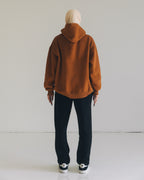 Alhamdulillah Hoodie - Rust Brown