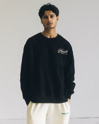 Glad Tidings Crewneck - Black