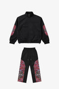 Rug Tracksuit Set Black