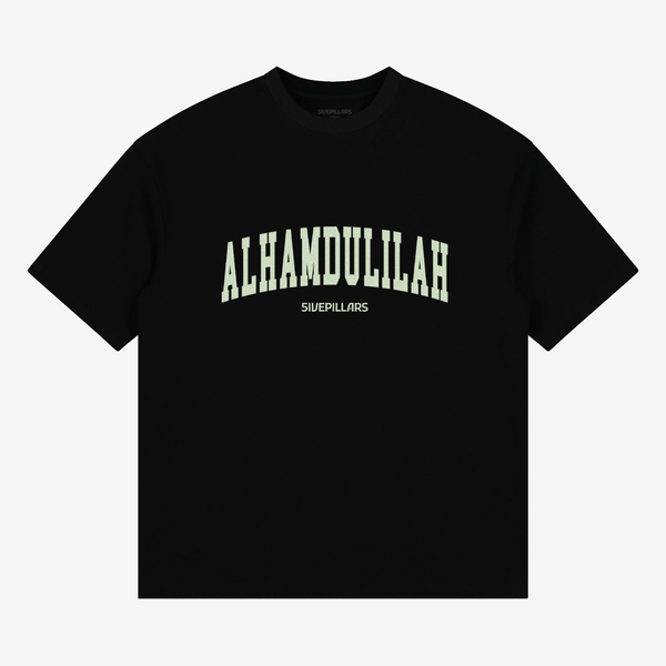 Alhamdulillah Tee - Black