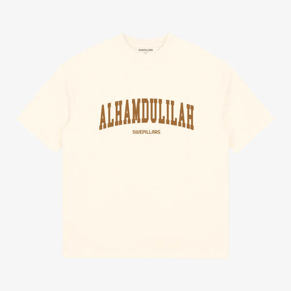 Alhamdulillah Tee - Off White