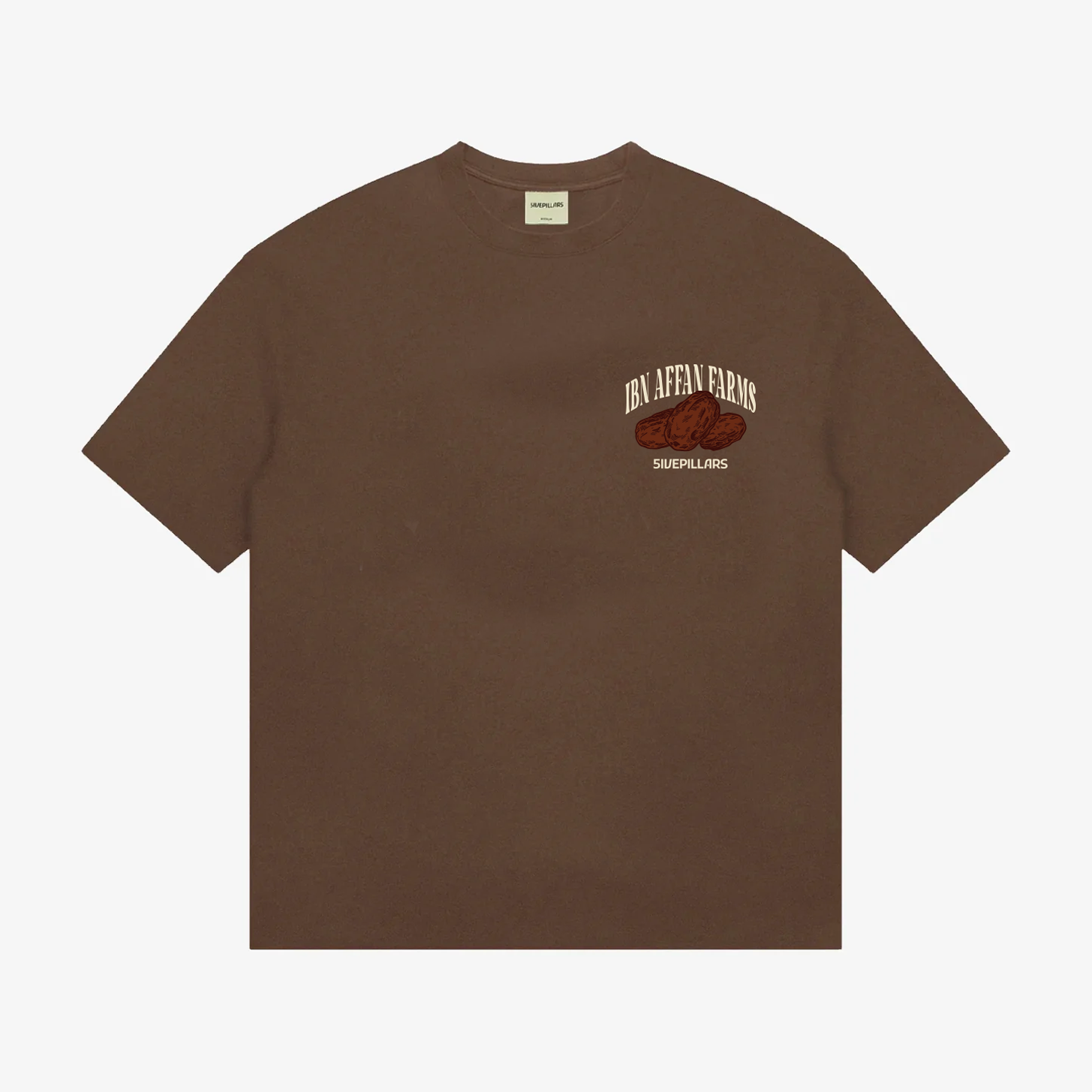 Ibn Affan Tee - Brown
