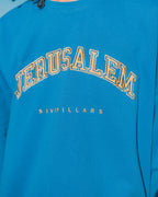 Jerusalem Crewneck - Sky Blue
