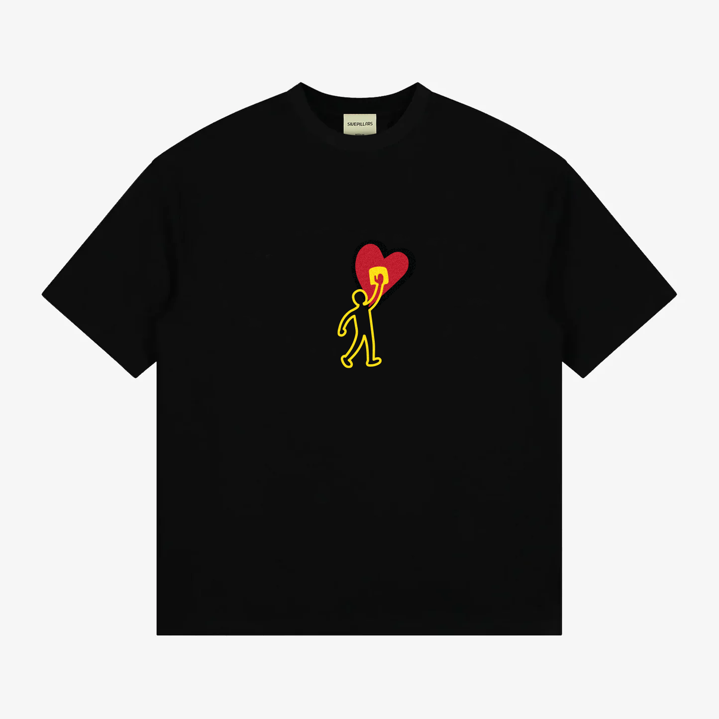 Clean Hearts Tee - Black