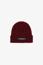Close Enough Beanie - Maroon - front