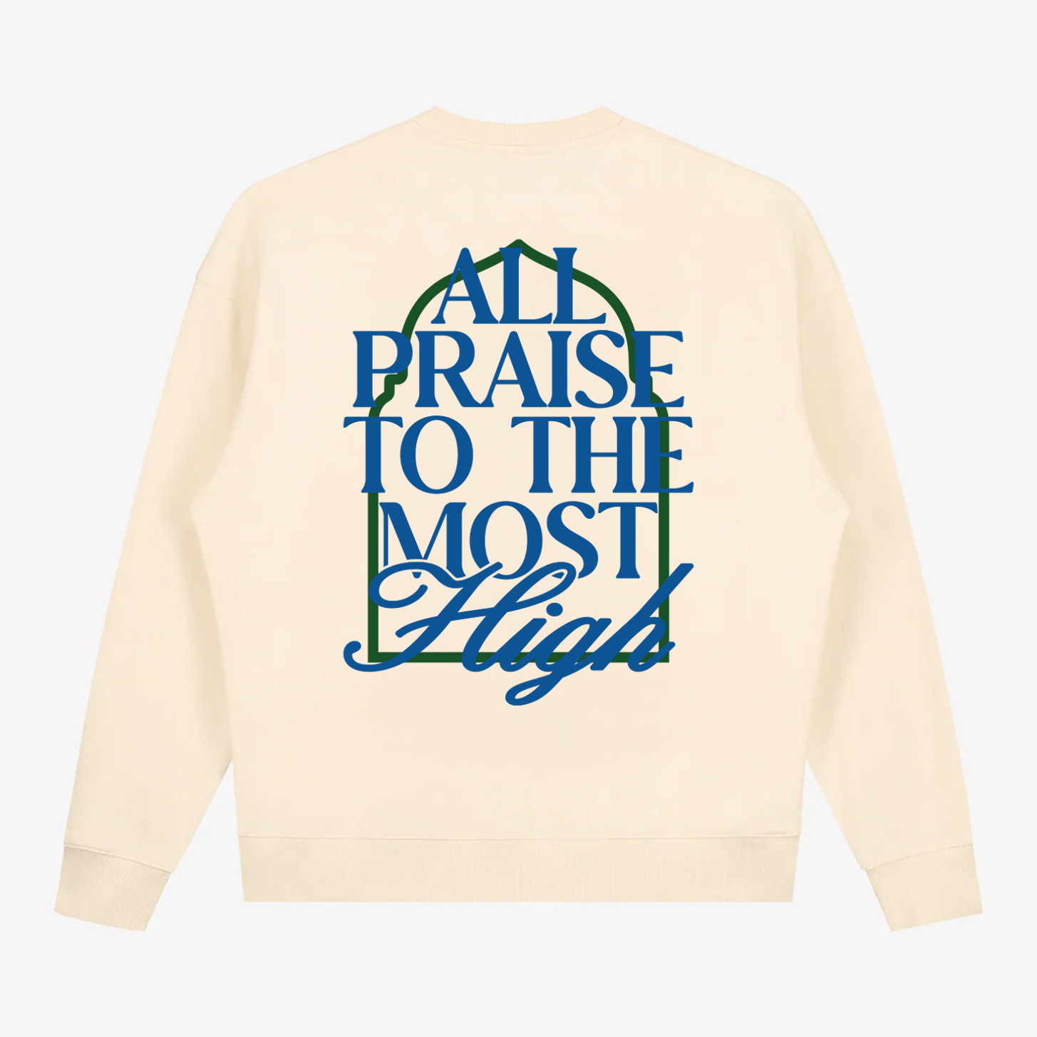 The Most High Crewneck - Cream
