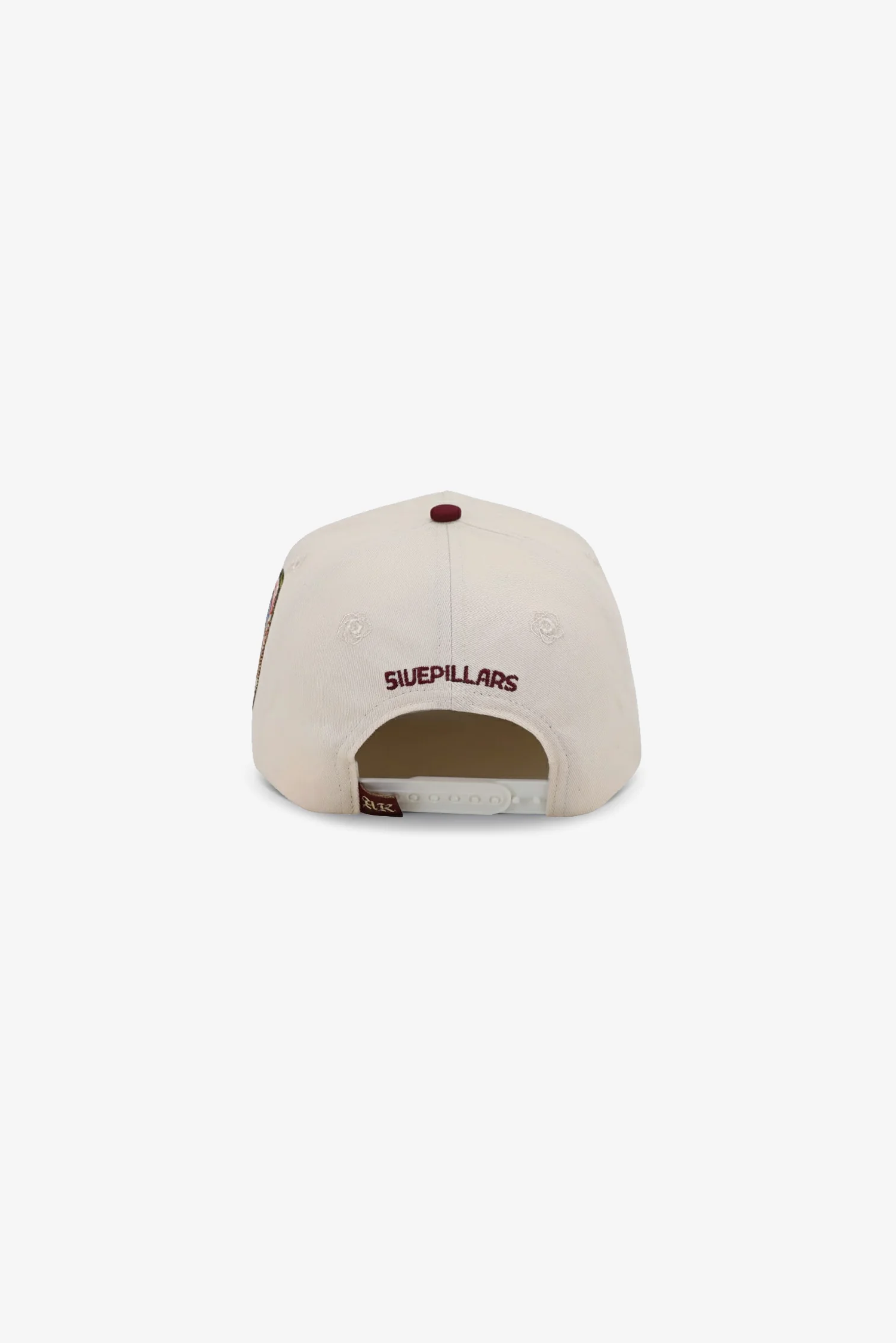 A Mother's Dua Hat - Cream/Maroon - back