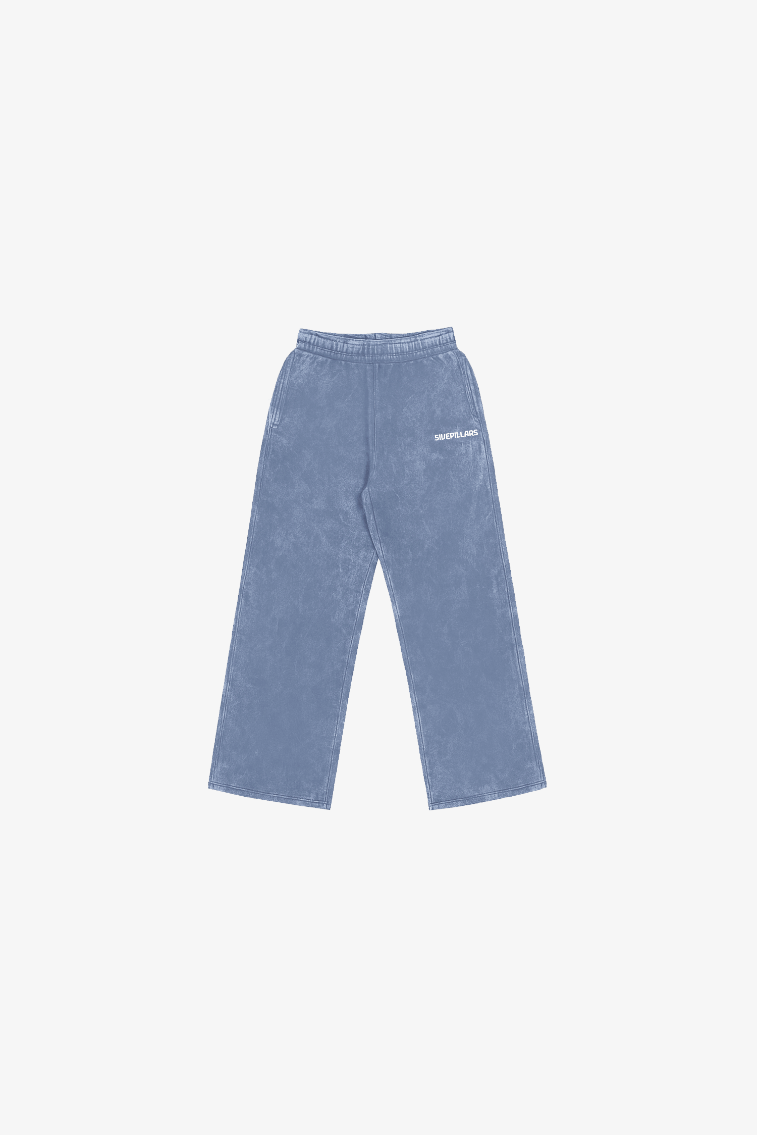 POA Relaxed Fit Sweatpants - Washed Blue