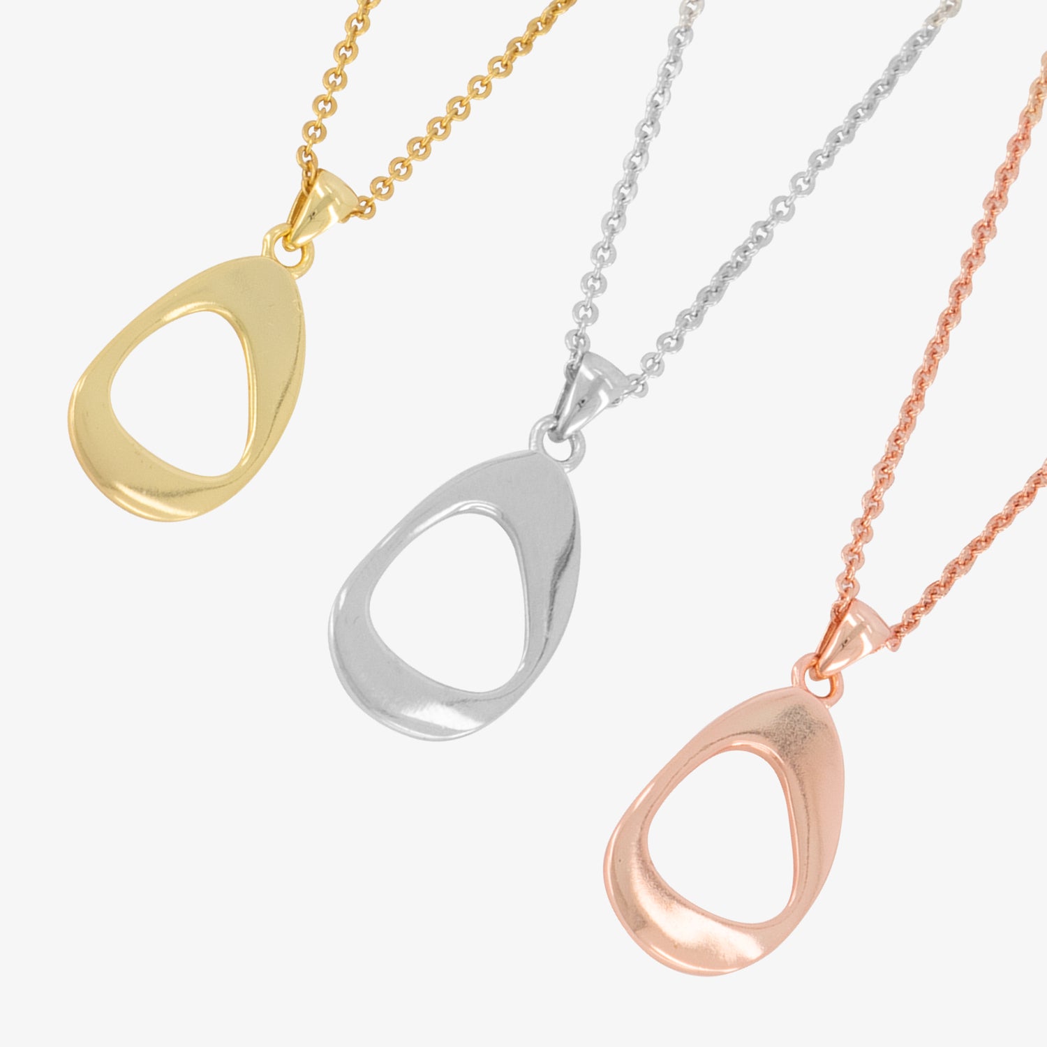 5ivepillars Logo Necklace - Rose Gold