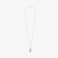 5ivepillars Multicolor Logo Necklace - Rose Gold