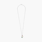 5ivepillars Multicolor Logo Necklace - Silver