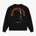 Brother Malcolm Crewneck - Black