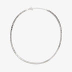 Closer Herringbone Necklace - Silver